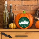 New York Jets<br>LED 3D Logo Resin Pumpkin