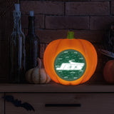 New York Jets<br>LED 3D Logo Resin Pumpkin