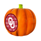 Oklahoma Sooners<br>LED 3D Logo Resin Pumpkin