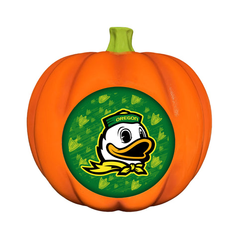 Oregon Ducks<br>LED 3D Logo Resin Pumpkin