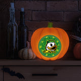 Oregon Ducks<br>LED 3D Logo Resin Pumpkin