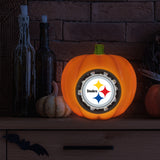 Pittsburgh Steelers<br>LED 3D Logo Resin Pumpkin