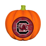 South Carolina Gamecocks<br>LED 3D Logo Resin Pumpkin