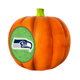 Seattle Seahawks<br>LED 3D Logo Resin Pumpkin