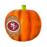 San Francisco 49ers<br>LED 3D Logo Resin Pumpkin