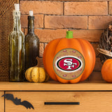 San Francisco 49ers<br>LED 3D Logo Resin Pumpkin