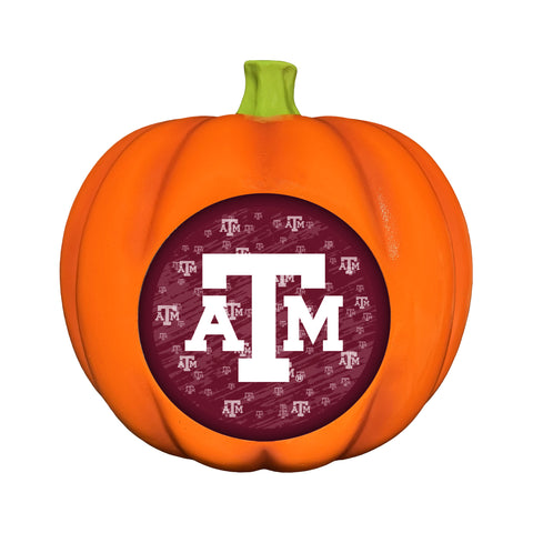Texas A&M Aggies<br>LED 3D Logo Resin Pumpkin
