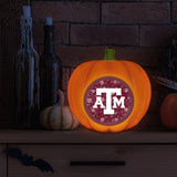 Texas A&M Aggies<br>LED 3D Logo Resin Pumpkin