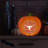 Texas Longhorns<br>LED 3D Logo Resin Pumpkin