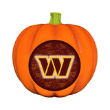 Washington Commanders<br>LED 3D Logo Resin Pumpkin