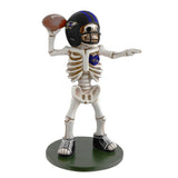Baltimore Ravens<br>Skeleton Quarterback Resin Figurine
