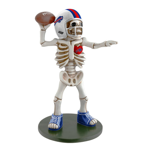 Buffalo Bills<br>Skeleton Quarterback Resin Figurine