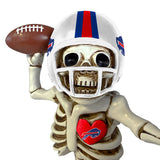 Buffalo Bills<br>Skeleton Quarterback Resin Figurine