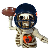 Chicago Bears<br>Skeleton Quarterback Resin Figurine