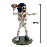 Chicago Bears<br>Skeleton Quarterback Resin Figurine