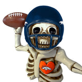 Denver Broncos<br>Skeleton Quarterback Resin Figurine