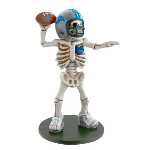 Detroit Lions<br>Skeleton Quarterback Resin Figurine