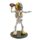 Green Bay Packers<br>Skeleton Quarterback Resin Figurine