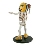 Green Bay Packers<br>Skeleton Quarterback Resin Figurine