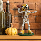 Green Bay Packers<br>Skeleton Quarterback Resin Figurine