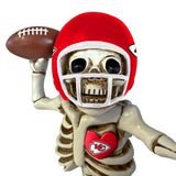 Kansas City Chiefs<br>Skeleton Quarterback Resin Figurine