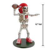 Kansas City Chiefs<br>Skeleton Quarterback Resin Figurine