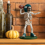Philadelphia Eagles<br>Skeleton Quarterback Resin Figurine