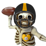 Pittsburgh Steelers<br>Skeleton Quarterback Resin Figurine