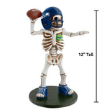 Seattle Seahawks<br>Skeleton Quarterback Resin Figurine