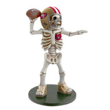 San Francisco 49ers<br>Skeleton Quarterback Resin Figurine