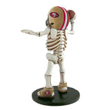 San Francisco 49ers<br>Skeleton Quarterback Resin Figurine