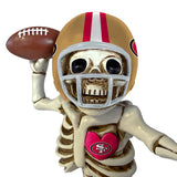 San Francisco 49ers<br>Skeleton Quarterback Resin Figurine