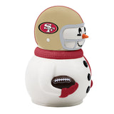San Francisco 49ers<br>Ceramic Snowman Cookie Jar