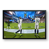 Seattle Seahawks<br>Metcalf and Smith<br>2 Player Print