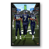 Seattle Seahawks<br>Metcalf, Smith And Smith-Njigba<br>3 Player Print