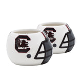 South Carolina Gamecocks<br>Ceramic Helmet Planter (Empty) - 2 Pack