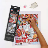 San Francisco 49ers<br>Brock Purdy Diamond Painting Craft Kit