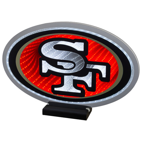 San Francisco 49ers<br>LED Infinity Logo Light