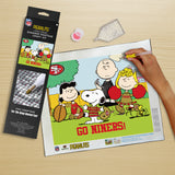 San Francisco 49ers Peanuts®<br>Diamond Painting Craft Kit