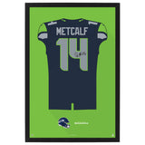 Seattle Seahawks<br>Dk Metcalf Jersey Print