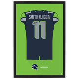 Seattle Seahawks<br>Jaxon Smith-Njigba Jersey Print