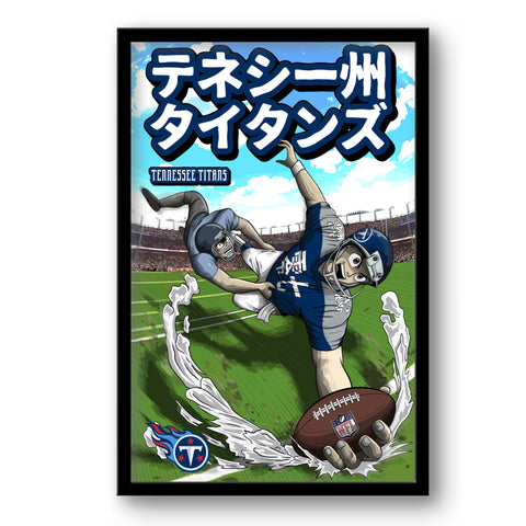 Tennessee Titans<br>Anime Print