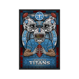 Tennessee Titans<br>Stained Glass Print