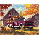 Texas A&M Aggies<br>LED Lite Box Four Seasons Art