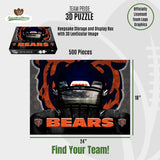 Chicago Bears<br>3D Puzzle Facemask