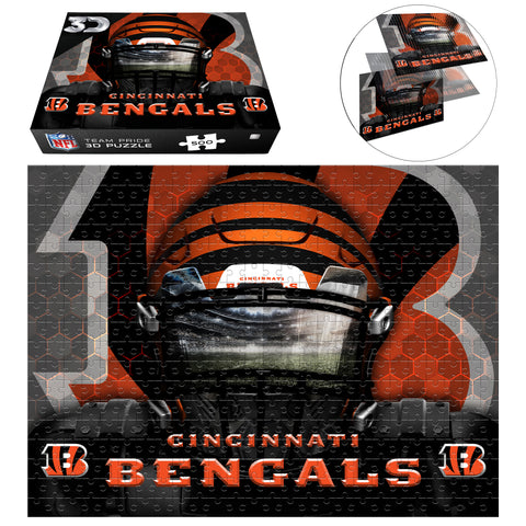 Cincinnati Bengals<br>3D Puzzle Facemask