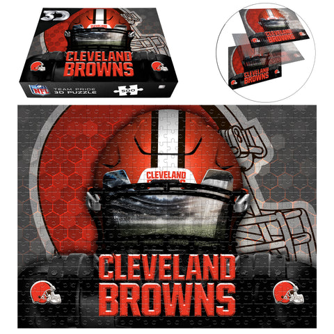 Cleveland Browns<br>3D Puzzle Facemask