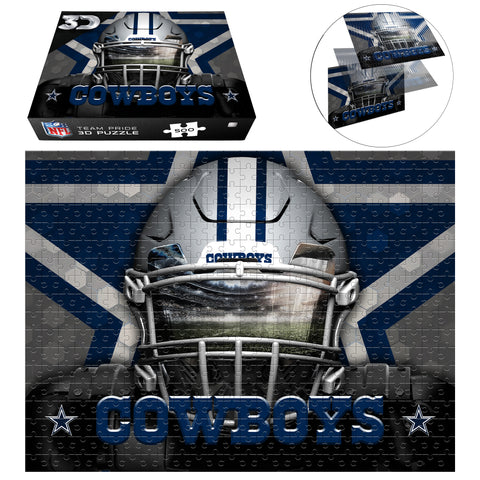 Dallas Cowboys<br>3D Puzzle Facemask