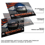 Denver Broncos<br>3D Puzzle Facemask