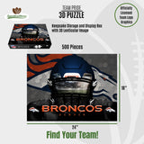 Denver Broncos<br>3D Puzzle Facemask